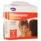 STRAMPELPETER Flockenwindeln Saugst√§rke 1 (PZN 367456)