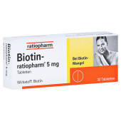 Biotin-ratiopharm 5mg (PZN 3627892)
