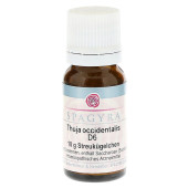 THUJA OCCIDENTALIS D 6 Globuli (PZN 11223944)