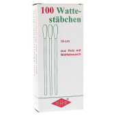 WATTEST√ДBCHEN Holz 15 cm m.Wattebausch (PZN 3146709)