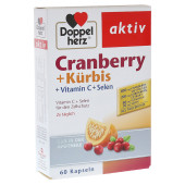 Doppelherz aktiv Cranberry + K√Љrbis + Vitamin C + Seelen (PZN 7625074)