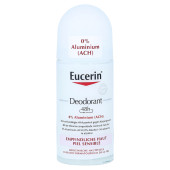 Eucerin Deodorant Roll On Empfindliche Haut 48h 0% Aluminium (PZN 11692900)