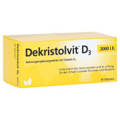 Dekristolvit D3 2.000 I.E. Tabletten (PZN 10818569)