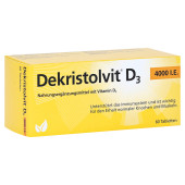 Dekristolvit D3 4.000 I.E. Tabletten (PZN 10818581)