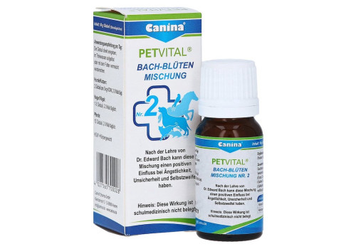 Petvital Bachblüten Nr. 2 Globuli vet. – PZN 10528541 (PZN 10528541)