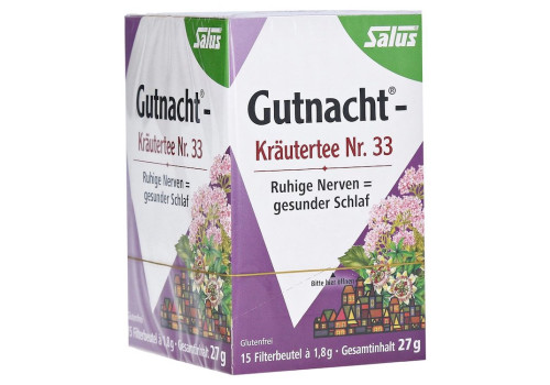 GUTNACHT Kräutertee Nr.33 Salus Filterbeutel (PZN 249828)