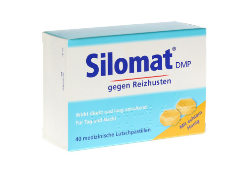Silomat DMP gegen Reizhusten Lutschpastillen mit Honig (PZN 12361602)