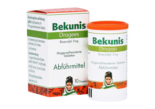 Bekunis Dragees Bisacodyl 5mg (PZN 8892506)