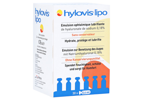 HYLOVIS lipo Augentropfen Einzeldosispipetten (PZN 15815469)