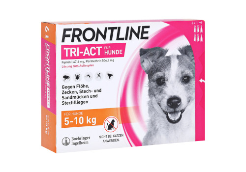 FRONTLINE Tri-Act Lsg.z.Auftropfen f.Hunde 5-10 kg (PZN 16359861)