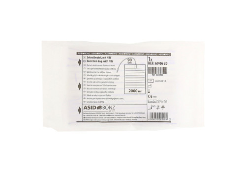 SEKRETBEUTEL steril 2 l 90 cm Schlauch (PZN 2877138)