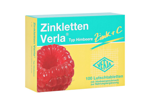 Zinkletten Verla Himbeere Lutschtablette (PZN 9704814)