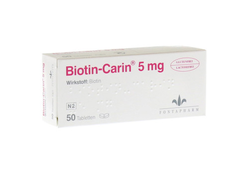 Biotin-Carin 5mg (PZN 3063047)