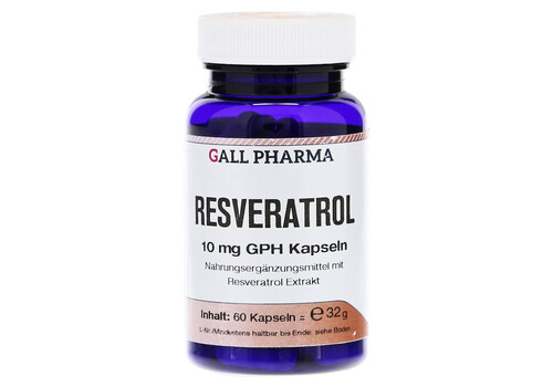 RESVERATROL 10 mg GPH Kapseln (PZN 2562920)