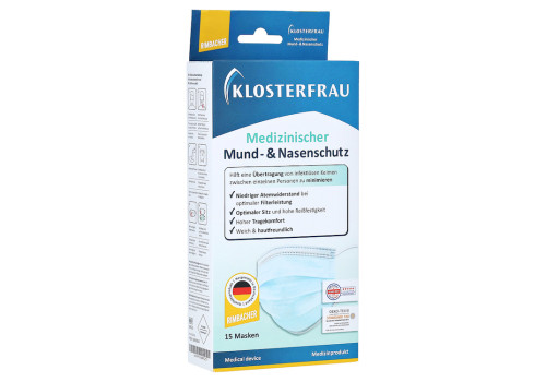 KLOSTERFRAU med.Mund- & Nasenschutz (PZN 16903017)