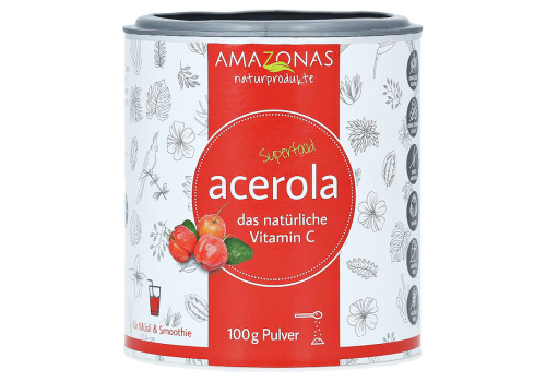 Acerola 100% Nat√Љrliches Vitamin C Pulver (PZN 1974483)