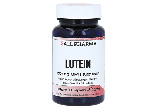 LUTEIN 20 mg Kapseln (PZN 6075312)