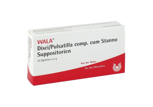 DISCI/Pulsatilla comp.cum Stanno Suppositorien (PZN 1880658)
