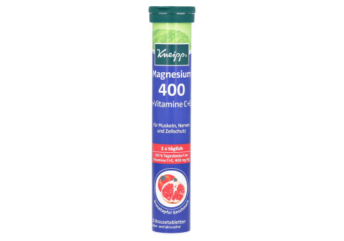 KNEIPP Magnesium 400+C+E Brausetabletten (PZN 6089449)