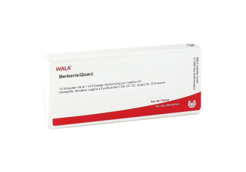 BERBERIS/QUARZ Ampullen (PZN 1750921)