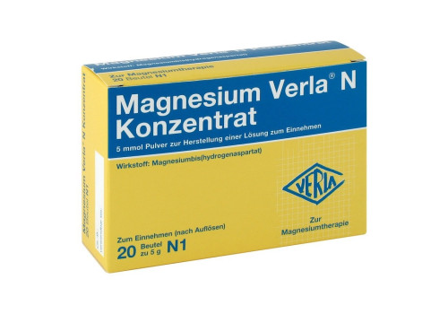 Magnesium Verla N Konzentrat (PZN 3395401)