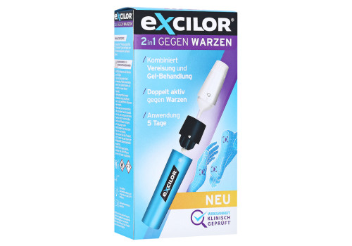 EXCILOR 2in1 gegen Warzen Kombipackung (PZN 16855330)