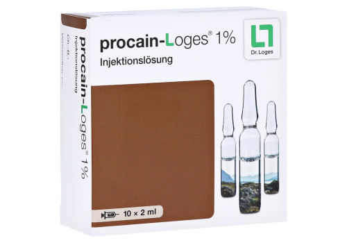 PROCAIN-Loges 1% Injektionsl√ґsung Ampullen (PZN 13704004)