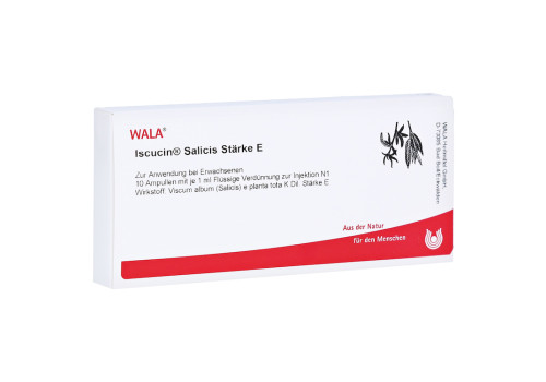 ISCUCIN salicis St√§rke E Ampullen (PZN 3083535)