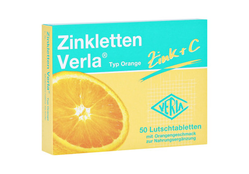 Zinkletten Verla Orange Lutschtabletten (PZN 3915450)