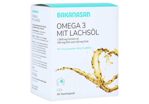 BAKANASAN Omega-3 mit Lachs√ґl Kapseln (PZN 15264147)
