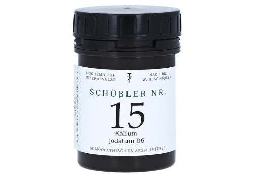 SCH√ЬSSLER Nr.15 Kalium jodatum D 6 Tabletten (PZN 11031860)