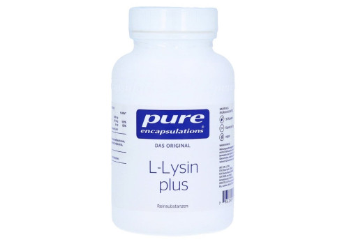 PURE ENCAPSULATIONS L-Lysin plus Kapseln (PZN 13506385)
