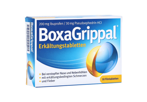 BoxaGrippal Erk√§ltungstabletten 200mg/30mg (PZN 12460445)