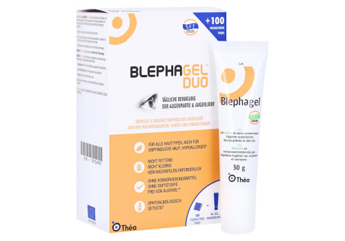 Blephagel Duo 30 g+Pads (PZN 10134931)