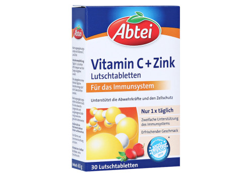 Abtei Vitamin C plus Zink Lutschtabletten (PZN 3550712)