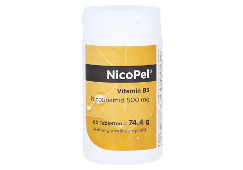 NICOPEL Nicotinamid 500 mg Kapseln (PZN 15373706)