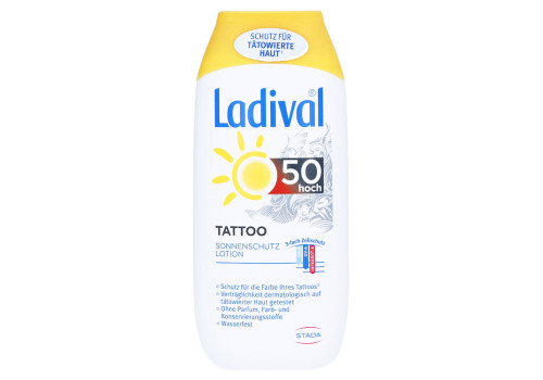 LADIVAL Tattoo Sonnenschutz Lotion LSF 50 (PZN 14357533)