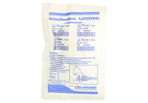 URINALKONDOM 29 mm latexfrei selbsthaftend (PZN 3947013)