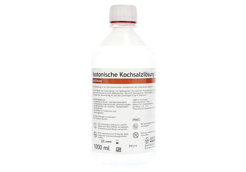 ISOTONISCHE Kochsalzl√ґsung 0,9% Sp√Љll√ґsung (PZN 970336)