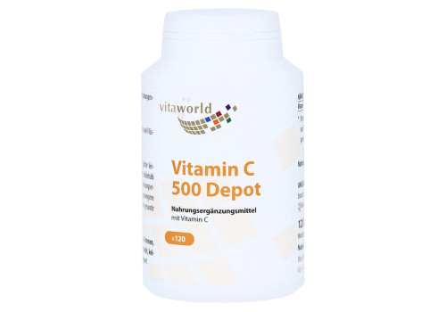 VITAMIN C 500 depot Kapseln (PZN 9771549)