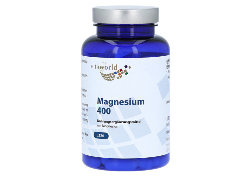 MAGNESIUM 400 Kapseln (PZN 1389566)