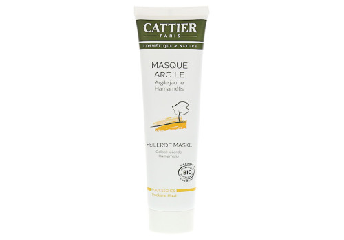 Cattier Gelbe Heilerde Maske f√Љr trockene Haut (PZN 9223902)