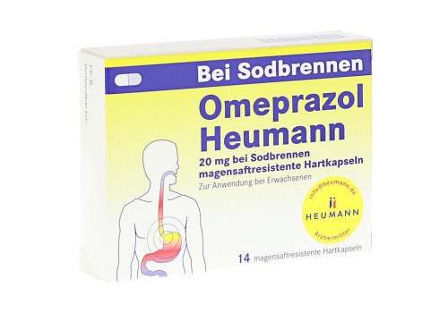 Omeprazol Heumann 20mg bei Sodbrennen (PZN 7516480)