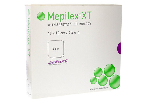 MEPILEX XT 10x10 cm Schaumverband (PZN 7052336)