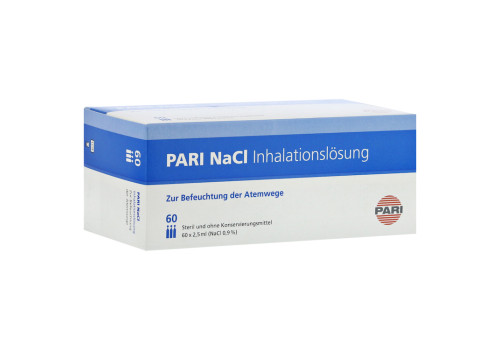 PARI NaCl Inhalationsl√ґsung Ampullen (PZN 607423)