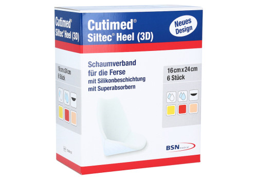 CUTIMED Siltec Heel 3D 16x24 cm Kompressen (PZN 7342353)