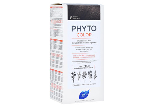 PHYTOCOLOR 5 HELLES BRAUN Pflanzliche Haarcoloration (PZN 14410150)