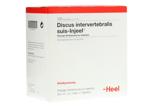 DISCUS INTERVERTEBRALIS suis Injeel Ampullen (PZN 290050)