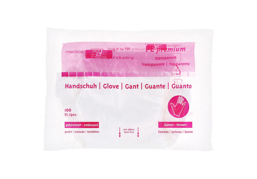 HANDSCHUHE Einmal Damen Poly√§thylen (PZN 3186583)