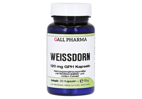 WEISSDORN 120 mg GPH Kapseln (PZN 3460021)